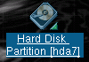 Partitions-Icon auf dem KDE-Desktop