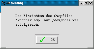 Erfolgs-Dialog